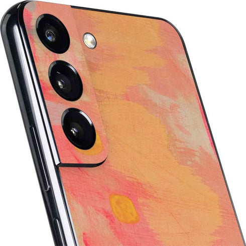 Colored Finger Paint Galaxy S22 Skin